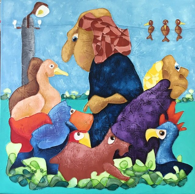 Vreemde Vogels ! — Roetisme, 80 x 80 door Etienne Roete