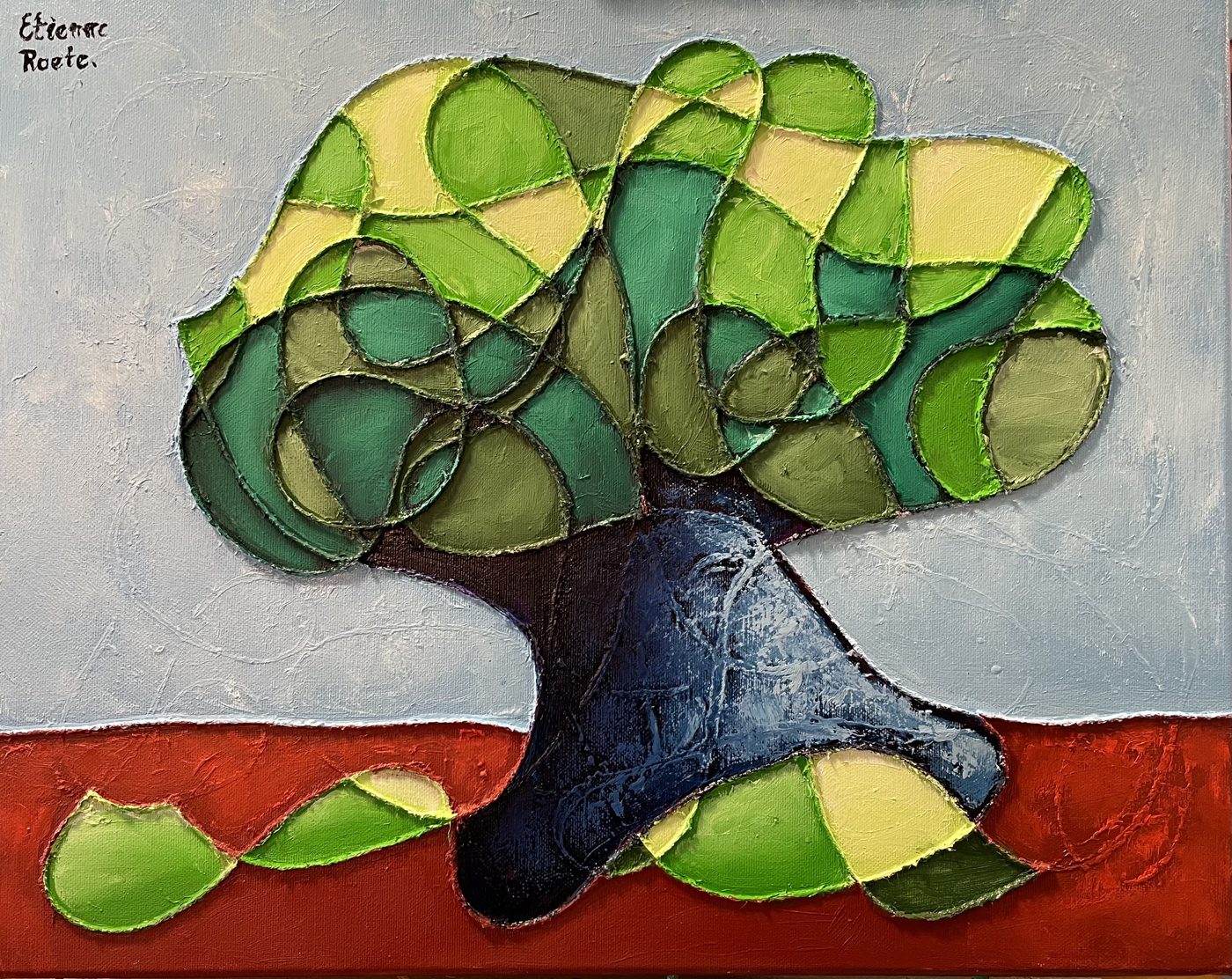 Boom — Roetisme, 60 x 60 door Etienne Roete