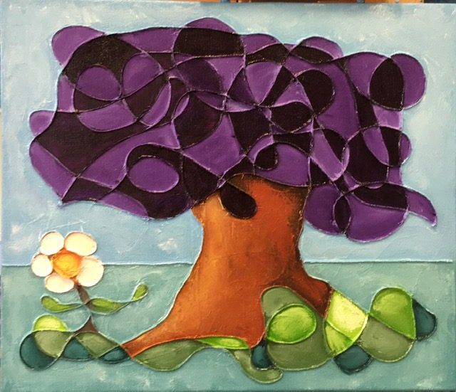 1 Meiboom — Roetisme, 30 x 35 door Etienne Roete