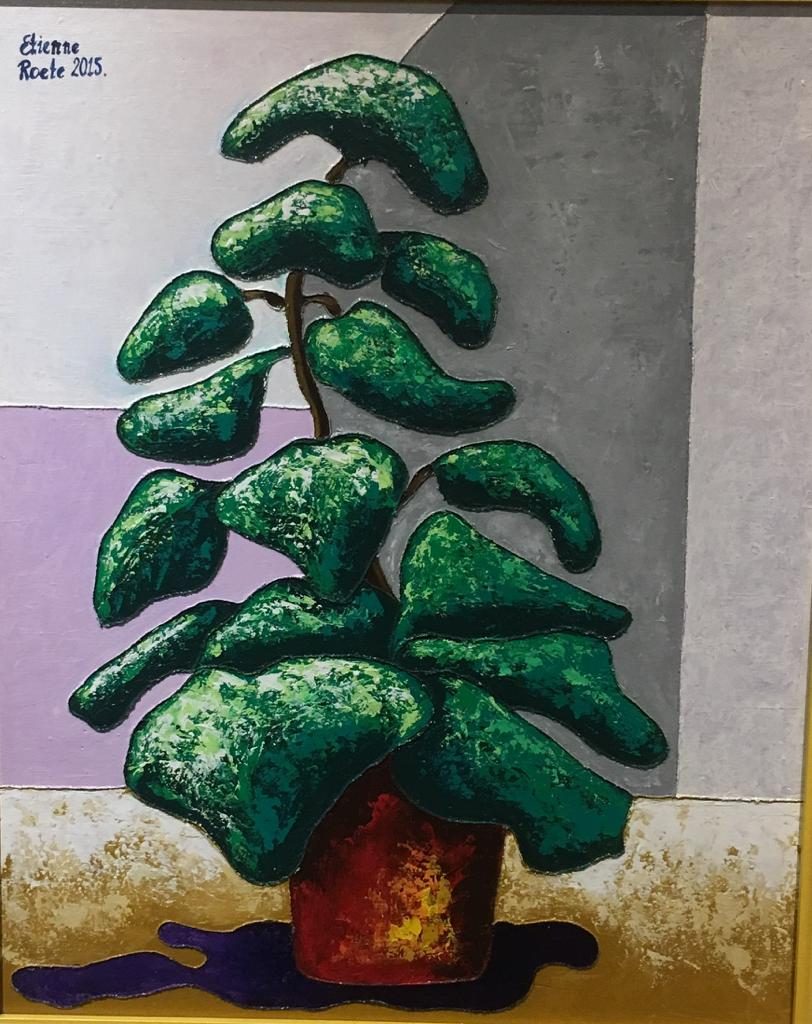 Plant 1 — Roetisme, 80 x 70 door Etienne Roete