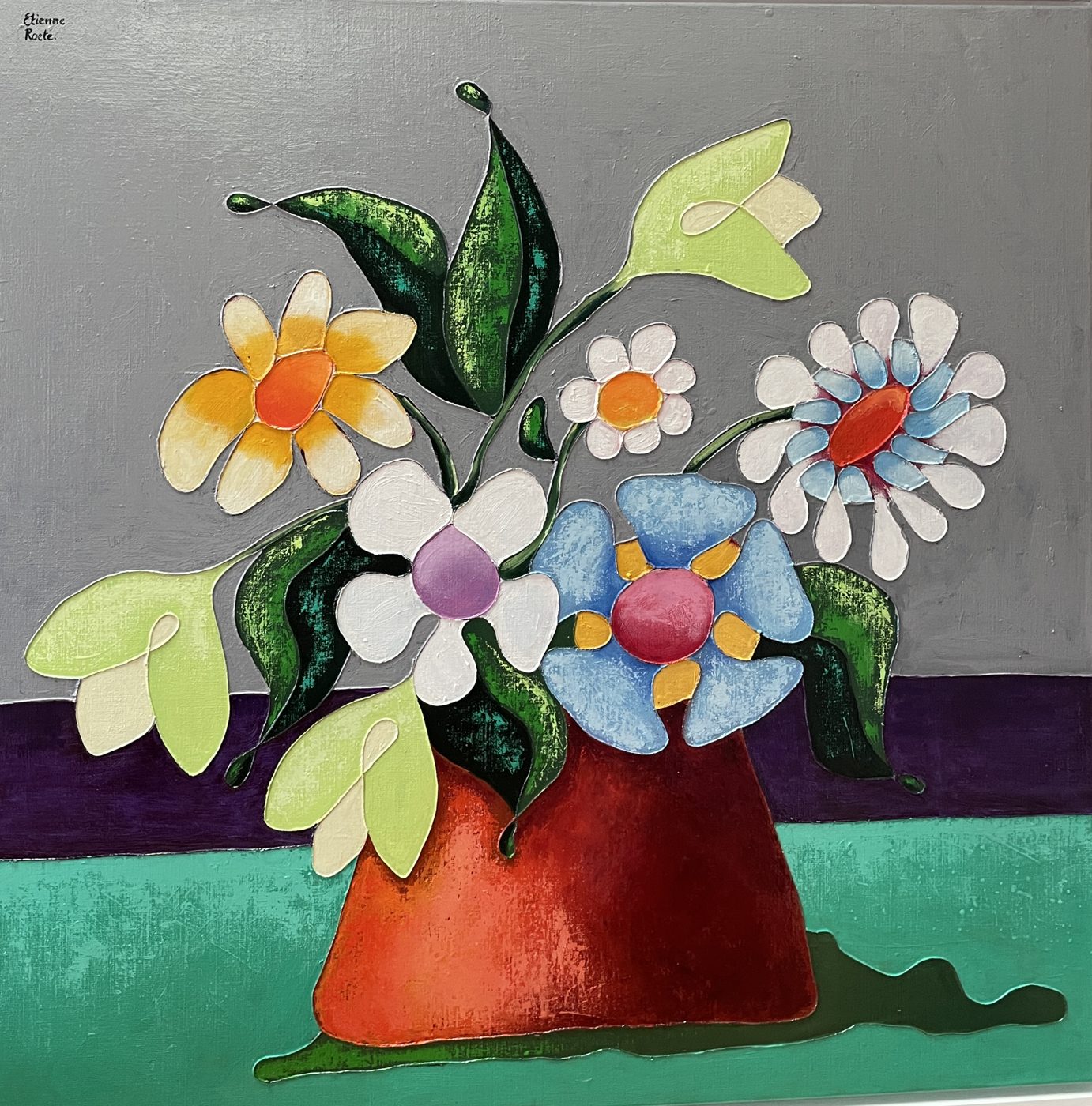 Bloemen 100 x 100 — Roetisme, Bloemen 100 x 100 door Etienne Roete