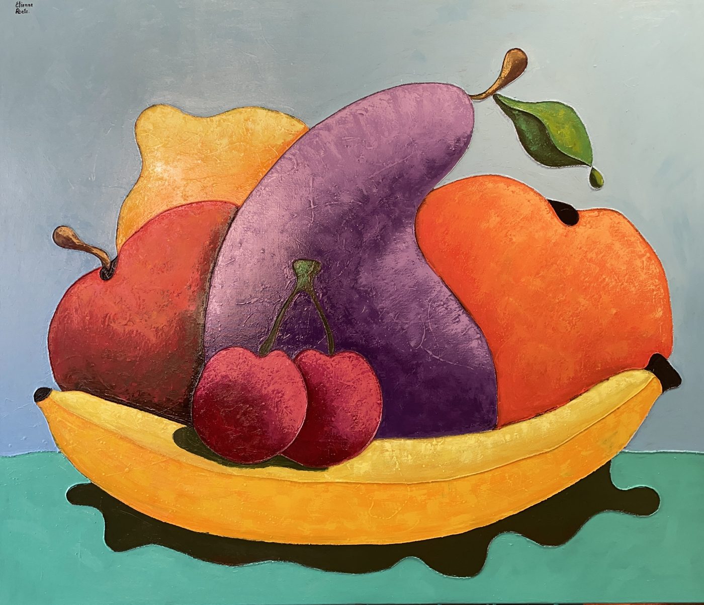 K(l)eurfruit -140 x 120 — Roetisme, Kleurfruit door Etienne Roete