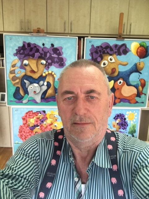 Atelier2 — Roetisme, schilderij door Etienne Roete