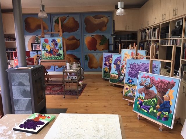 Atelier 1 — Roetisme, schilderij door Etienne Roete