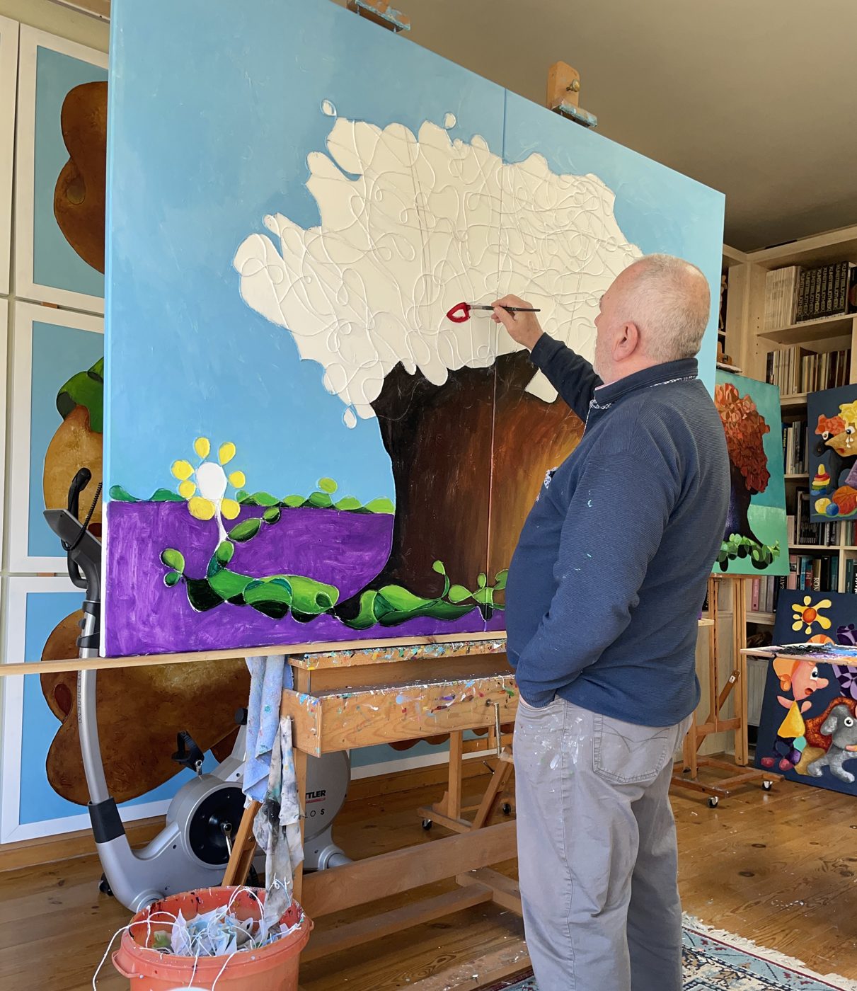Atelier 8 — Roetisme, 120 x 120 door Etienne Roete